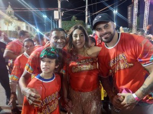 Este Colunista Junto aos Amigos: Carla Caputi (Prefeita) e Igor Manhaes
