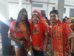 Edivaldo Machado, Secretário de Turismo e Laser com o Casal do Verão SJB 2023, Carol Escafura e Lucas Gomes