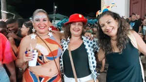 Encontrei na Folia: Mônica Azeredo, Liana Velasco e Luciana Rossi