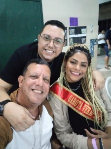 A Garota Verão SJB 2023 - Carol Escafura, com os queridos: Luiz Fabiano Machado e Guilherme Giro